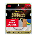 【送料込・まとめ買い×3個セット】3M スコッチ 超強力 両面テープ プレミアゴールド スーパー 多用途 平滑面用 19mm×4m