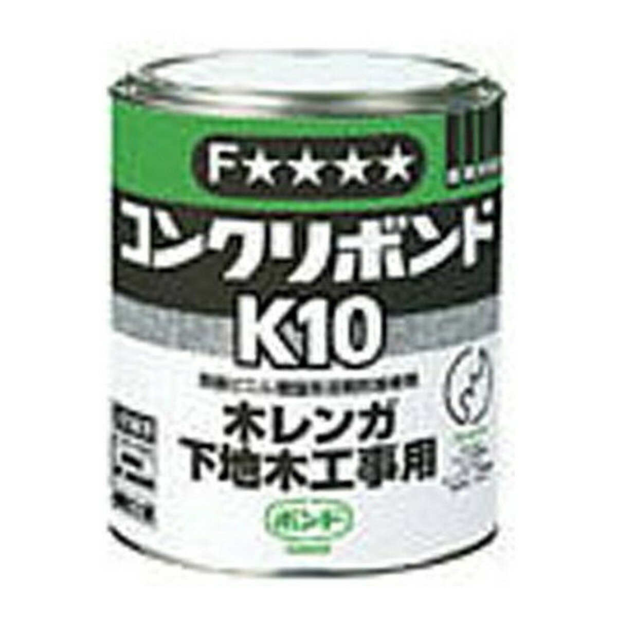 商品名：コニシ コンクリボンド K10 木レンガ 下地木工事用 1kg内容量：1kgJANコード：4901490410279発売元、製造元、輸入元又は販売元：コニシ原産国：日本商品番号：101-*003-4901490410279商品説明下地木工事に最適です。初期接着力に優れ、軽量物の接着なら仮止め不要です。広告文責：アットライフ株式会社TEL 050-3196-1510 ※商品パッケージは変更の場合あり。メーカー欠品または完売の際、キャンセルをお願いすることがあります。ご了承ください。