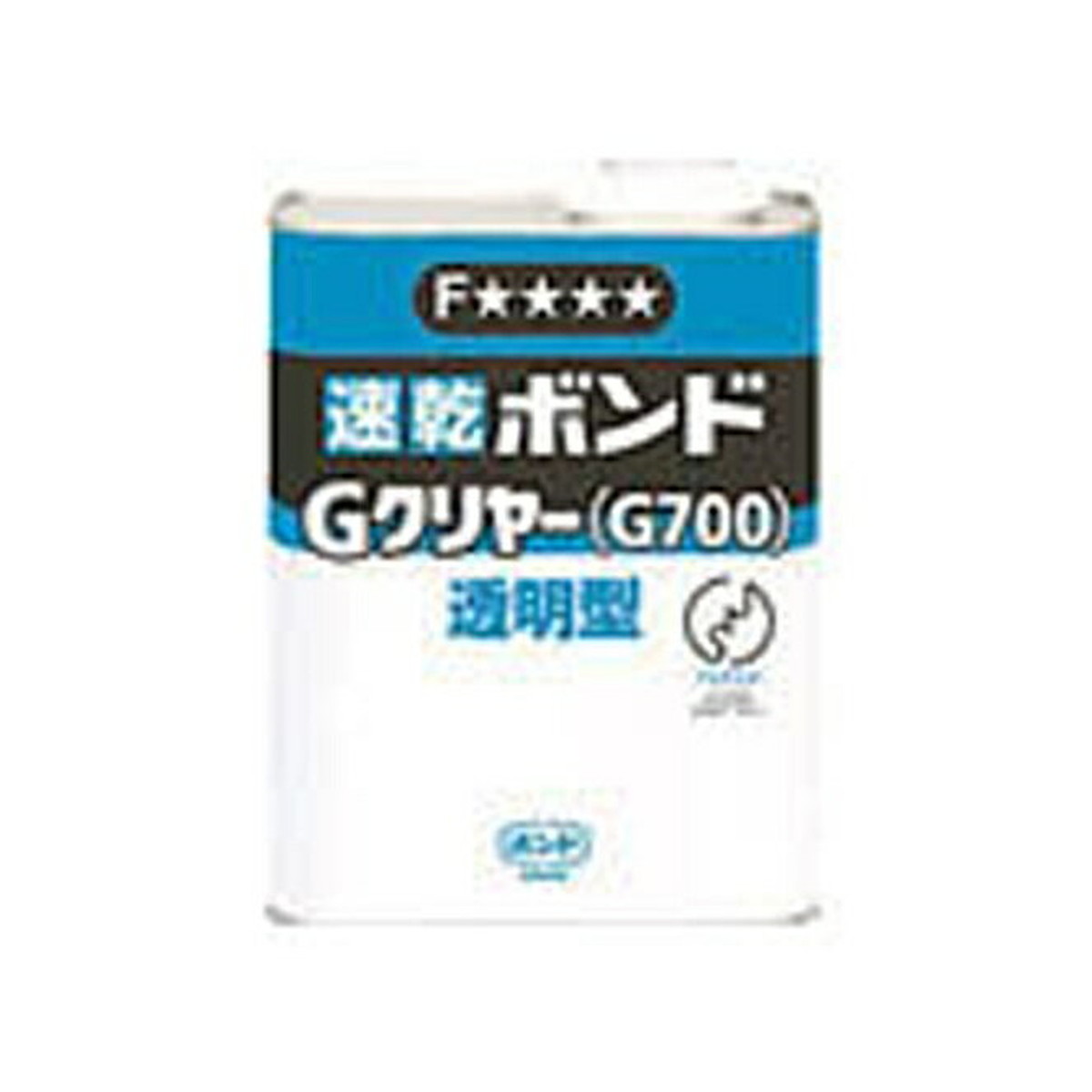 【送料込・まとめ買い×5個セット】コニシ 速乾 ボンド Gクリヤー 透明型 1kg 缶