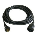【送料込・まとめ買い×6個セット】日動工業 防雨延長コード 三相200V 10m
