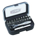 【送料込・まとめ買い×10個セット】TONE オフセット式ラチェットドライバー ビットラチェットセット 7pcs 22個