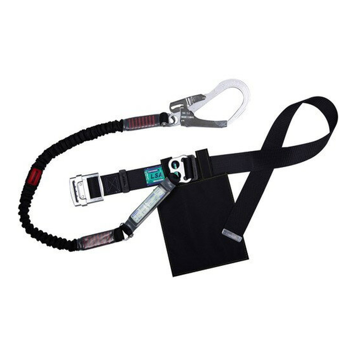 【送料込・まとめ買い×5個セット】藤井電工 ツヨロン 胴ベルト型墜落制止用器具 ノビロン スタンダードタイプ 黒 Mサイズ