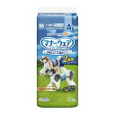 【送料込・まとめ買い×3個セット】ユニ・チャーム ペット マナーウェア 男の子用 M 小-中型犬用 青チェック・紺チェック 18枚入