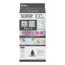 【令和・早い者勝ちセール】日本製紙クレシア スコッティ ウェットティシュー 除菌 アルコール つめかえ用 100枚入