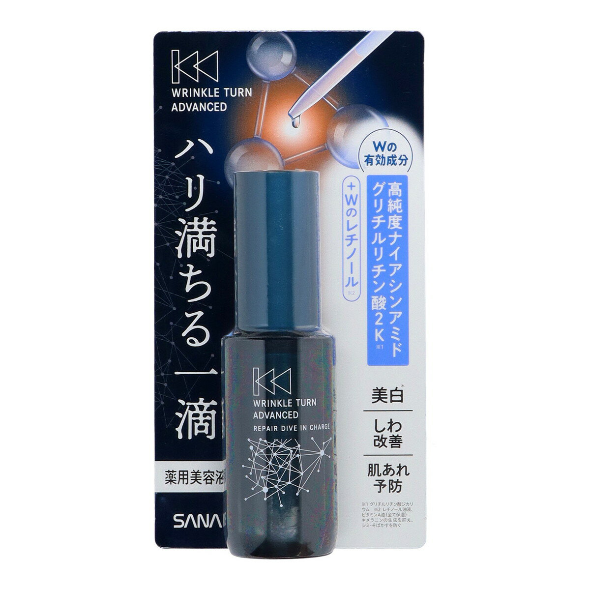【送料込・まとめ買い×5個セット】常盤薬品 サナ リンクルターン アドバンスト 薬用 リペア ダイブ