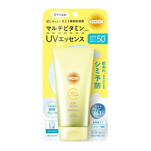 【送料込・まとめ買い×10個セット】コーセーコスメポート サンカットR マルチビタミンUV エッセンス 80g 日やけ止め美容液 顔 からだ用 【送料込・まとめ買い×10個セット】コーセーコスメポート サンカットR マルチビタミンUV エッセンス 80g 日やけ止め美容液 顔 からだ用