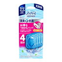 【送料込・まとめ買い×12個セット】P&G ファブリーズ 玄関用 消臭剤+抗菌 フレンチ リネン&ソープ つめかえ 4個パック ※本体ケースは別売りです(3)