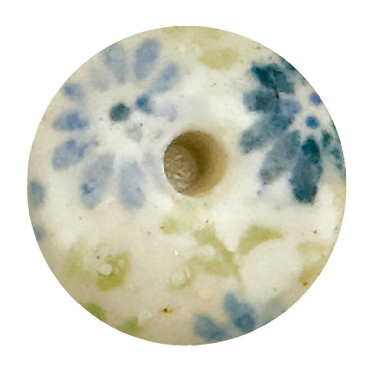 【送料込・まとめ買い×10個セット】日本香堂 青小紋 香玉 香立