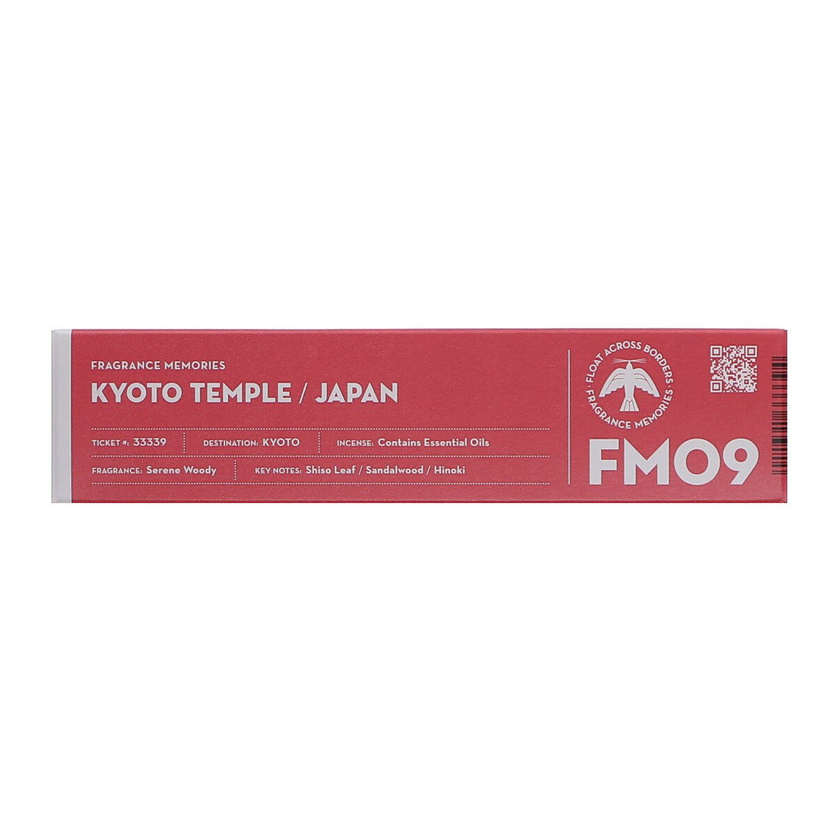 【送料込・まとめ買い×162個セット】日本香堂 フレグランスメモリーズ 09 キョウトテンプル 15本入