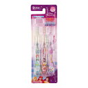 スケーター TB5SCT クリア歯ブラシ 3本セット プリンセス23 園児用