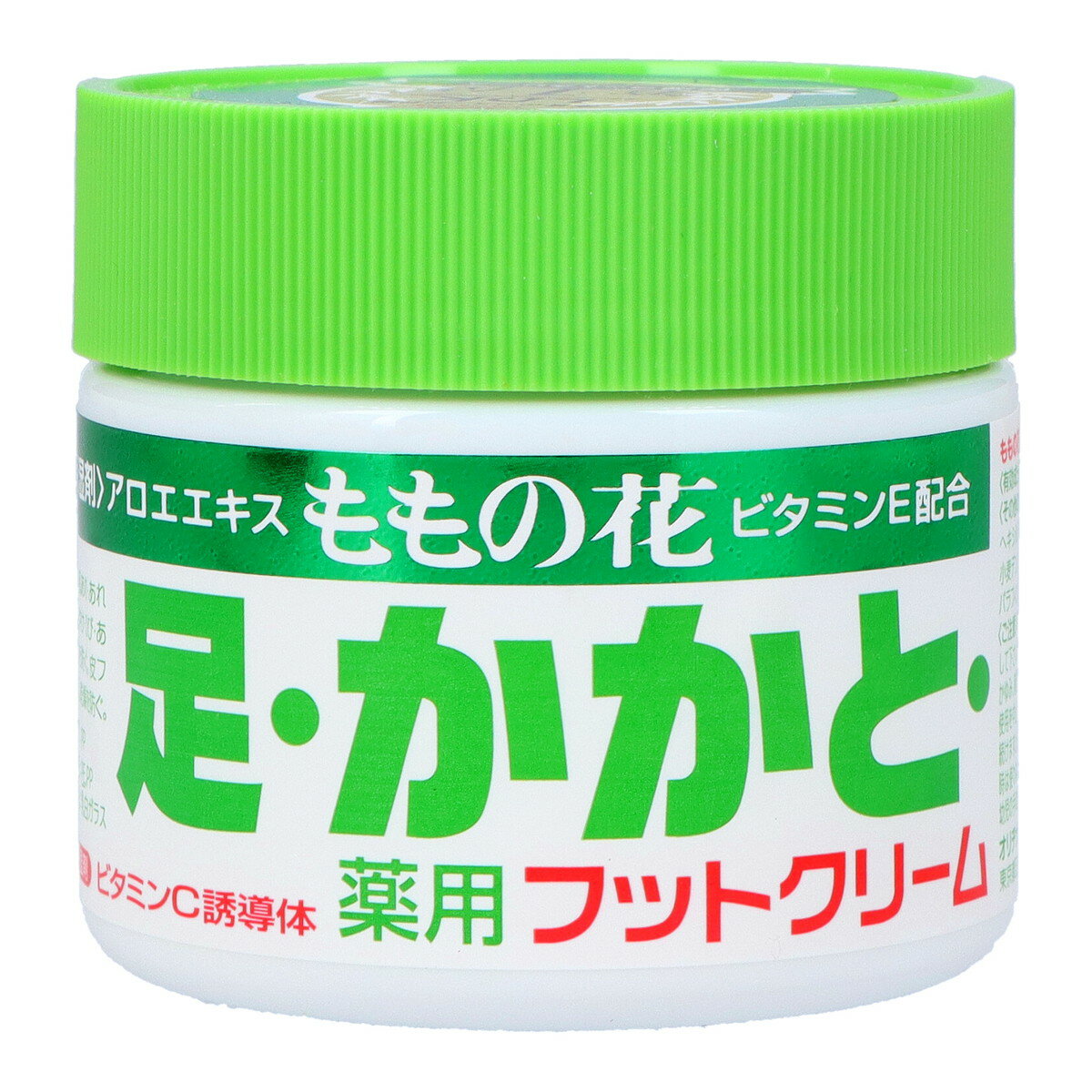 【夜の市★合算2千円超で送料無料対象】オリヂナル ももの花 薬用 フットクリーム 70g