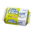 【送料込・まとめ買い×24個セット】花王 リリーフ トイレに流せる おしりふき つめかえ用 24枚(4)