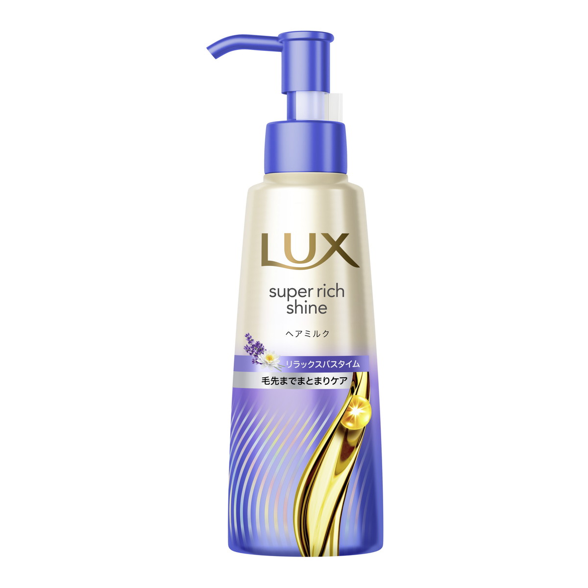 【夜の市★合算2千円超で送料無料対象】ユニリーバ ラックス スーパーリッチシャイン リラックスナイトケア まとまり ヘアミルク 100mL