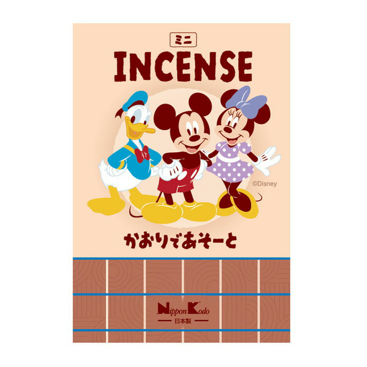 日本香堂 ディズニーインセンスミニ かおりであそーと 60g お香のサムネイル