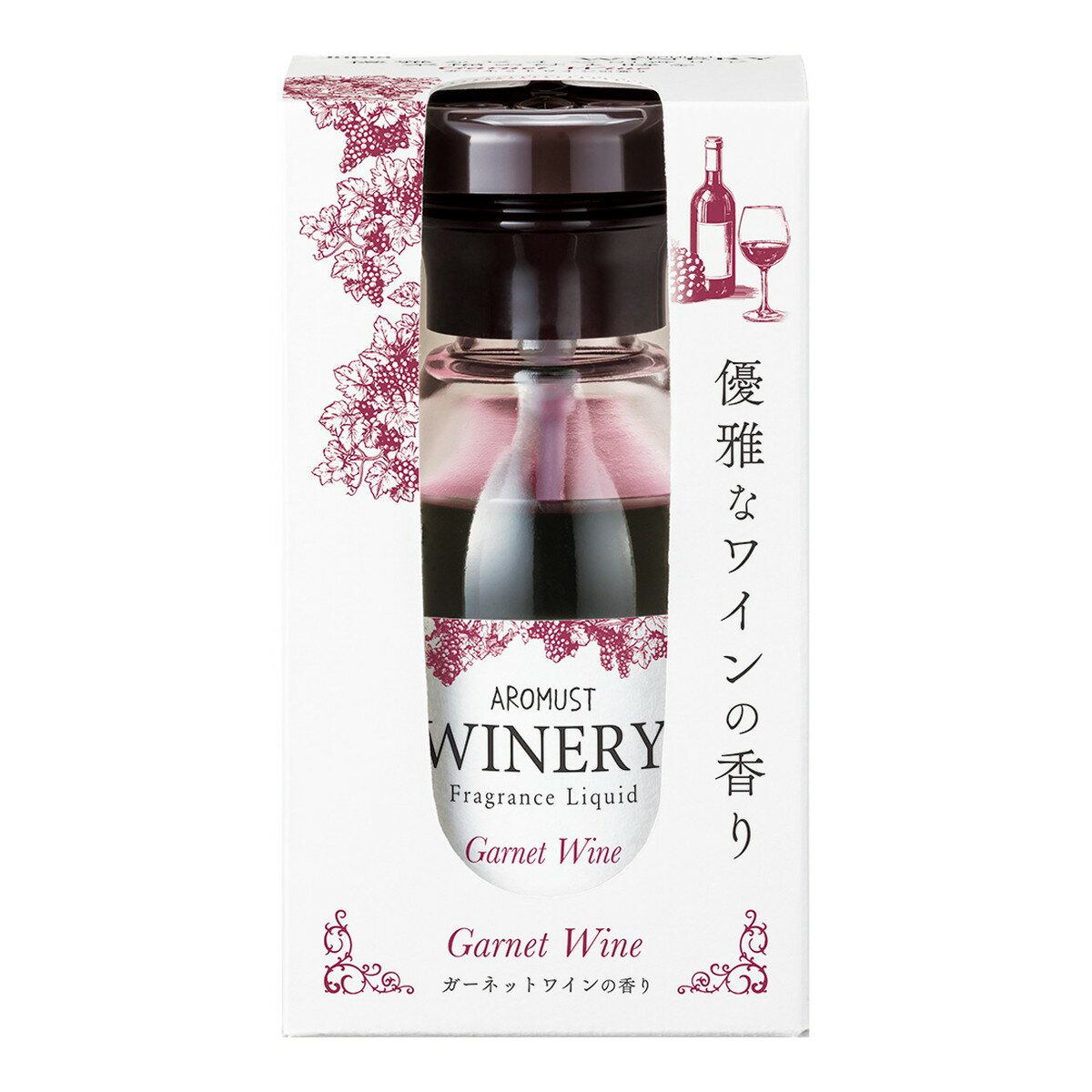 【最大半額!令和セール】晴香堂 アロマスト ワイナリーリキッド ガーネットワインの香り 170mL