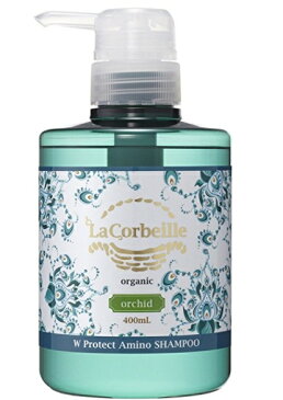 【送料無料・まとめ買い×10】井関産業 La Corbeille ラ コルベイユ　Wプロテクト A シャンプー オーキッド 400ml　本体×10点セット（4582426011021）