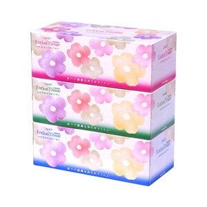 【週替わり特価D】 カミ商事 エルモア ローションティシュー 400枚 ( 200組 ) ×3箱パック ( 箱 ティッシュペーパー ) ( 4971633002692 ) ※お一人様最大1点限り