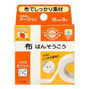 【送料込・まとめ買い×400】ニチバン 布ばんそうこう テープバン 12mm幅 5m巻き 1巻入り ×400点セット(4987167430085)