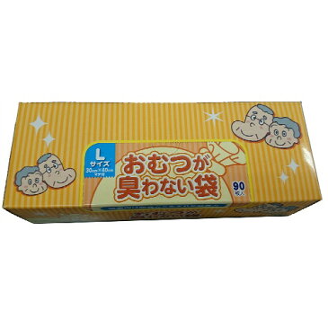【送料無料】クリロン化成　BOS　ボス　おむつが臭わない袋 大人用 Lサイズ 90枚入り (4560224462580)