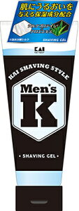 貝印 MENS メンズ　シルクプロテイン配合　シェービングジェル 220g(4901331001369)