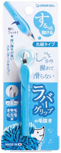 商品名：先細 毛抜き ラバーグリップ内容量：7gブランド：グリーンベル原産国：日本使い勝手が良いスタンダードタイプスルッと抜ける。しっかり握れて滑らないJANコード:4972525534529商品番号：101-*012-23559姫路流通センター＞ メイク道具・ケアグッズ 広告文責：アットライフ株式会社TEL 050-3196-1510※商品パッケージは変更の場合あり。メーカー欠品または完売の際、キャンセルをお願いすることがあります。ご了承ください。