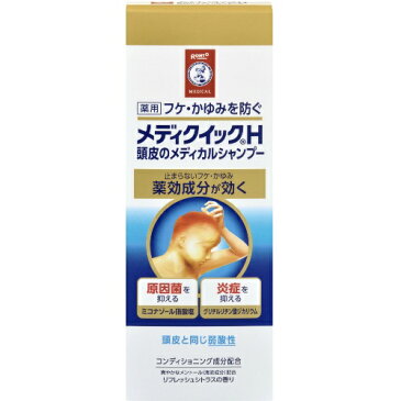 【ロート製薬】【メディクイックH】頭皮ノメディカルシャンプー200ML　医薬部外品　フケ・かゆみを防ぐメディカルシャンプー　ノンシリコン ( 4987241137046 )