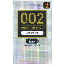 【送料込】オカモト　薄さ均一 002EX ナチュラル 6個入り ( コンドーム・避妊具 ) ×144点セット　まとめ買い特価！ケース販売 ( 4547691710499 )