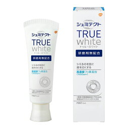 【今月のオススメ品】アース製薬 シュミテクト トゥルーホワイト 80g 医薬部外品(知覚過敏歯磨き ホワイトニング )(4901080769510 ) 【tr_1370】