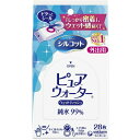 【令和・早い者勝ちセール】ユニ・チャーム シルコット ウェットティッシュ ピュアウォーター 外出用 28枚入 ( 4903111464661 )