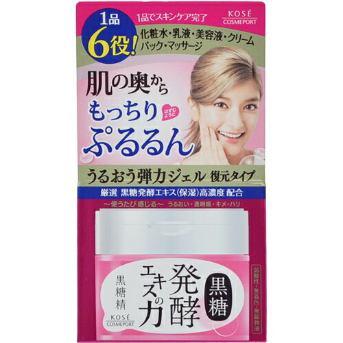 【完売2022】コーセーコスメポート 黒糖精 うるおう弾力ジェル 90g 弱酸性・無着色・無鉱物油 心地よいフレッシュフローラルの香り ( 4971710385809 )