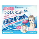 【送料無料 まとめ買い×10】丸三産業 精製水でうるおいピュア ふきとり専科＆パック 20包 ×10点セット ( 4973202502213 )