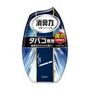 　お部屋の消臭力 タバコ用アクアシトラスさわやかな香り 400mlブランド：お部屋の消臭力販売・製造元：エステーナノパウダー配合で、すばやく強力に消臭する消臭剤です。しつこいタバコ臭にペアリング消臭効果の高い、アクアシトラスの香りです。季節や使用状況により異なりますが、効果は通常約2-3カ月持続します。 使用方法※上ブタの中の白いろ紙は取り出さない。(1)上ブタ全体を回してはずす。(2)内キャップのみはずして捨てる。(3)上ブタを元どおりセットする。●効果をアップしたい時・・・調節部分を上へ引き上げる(上げ下げで調節できます)。※通常より使用期間が短くなります。 使用期間通常約2-3ヶ月間持続します。(季節や使用状況により異なる) 使用上の注意●幼児の手の届くところに置かない。●液が目に入った場合は充分流水で洗う。皮膚についた場合は石けんでよく洗う。異常のある時は医師に相談する。●安定した場所に置く。●液がしみ出るので倒さない。液が付着すると塗装面や床がシミになったり、変色の恐れがあるのですぐに拭き取る。●高温になる所や直射日光の当たる所には置かない。●ろ紙がわずかに着色することがありますが、性能上問題ありません。●用途以外に使用しない。 品質表示●成分：無機系消臭剤、植物精油、香料、界面活性剤(非イオン、陰イオン)●用途：室内用 原産国日本 お問い合わせ先エステー株式会社 お客様相談室TEL：03-3367-2120 消臭剤全部とは消臭剤は、お部屋やトイレ、車の中など、あらゆる空間の嫌なニオイを消す商品です。屋外用、業務用の消臭剤から、赤ちゃんがいても使える自然派の消臭剤まで豊富なラインナップ。消臭スプレー、消臭シール・消臭ボトル等、用途に合った消臭剤をお選び下さい。日用品／家庭用品／消臭・芳香剤／消臭剤全部JANコード： 49010701227451cs：18広告文責：アットライフ株式会社TEL 050-3196-1510※商品パッケージは変更の場合あり。メーカー欠品または完売の際、キャンセルをお願いすることがあります。ご了承ください。