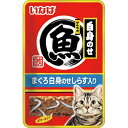 【夜の市★合算2千円超で送料無料対象】いなば マルウオ 白身のせ パウチ まぐろ白身のせしらす入り ゼリータイプ 40g