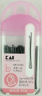 【送料込・まとめ買い×7点セット】貝印 スモールヘアピン HK0183 ( 内容量: 35G )