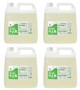【送料込・まとめ買い×4】ミヨシ石鹸 液体せっけん そよ風 洗たく用 4リットル×4点セット 業務用サイズ (衣類用洗濯石鹸)(4537130102596)※パ...
