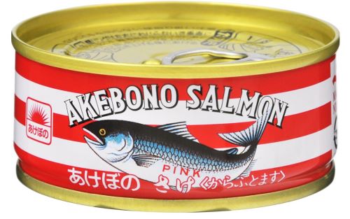 【 送料込 】 あけぼの 鮭水煮 90g(食品 缶詰め サケ) ×48個セット (4902165300062)