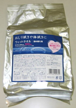 【送料込・まとめ買い×6】昭和紙工 介護用　濡れタオル　JEL ウエットタオル 詰替用　300枚入り×6点セット（介護用品　ウェットタオル） (4957434002604)