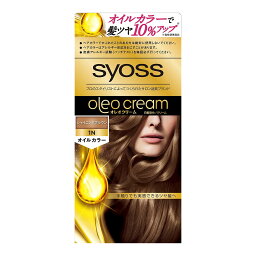 【送料無料・まとめ買い×10】ヘンケル　サイオス　syoss　オレオクリーム　ヘアカラー　1N　シャイニングブラウン ×10点セット（4987234361403）