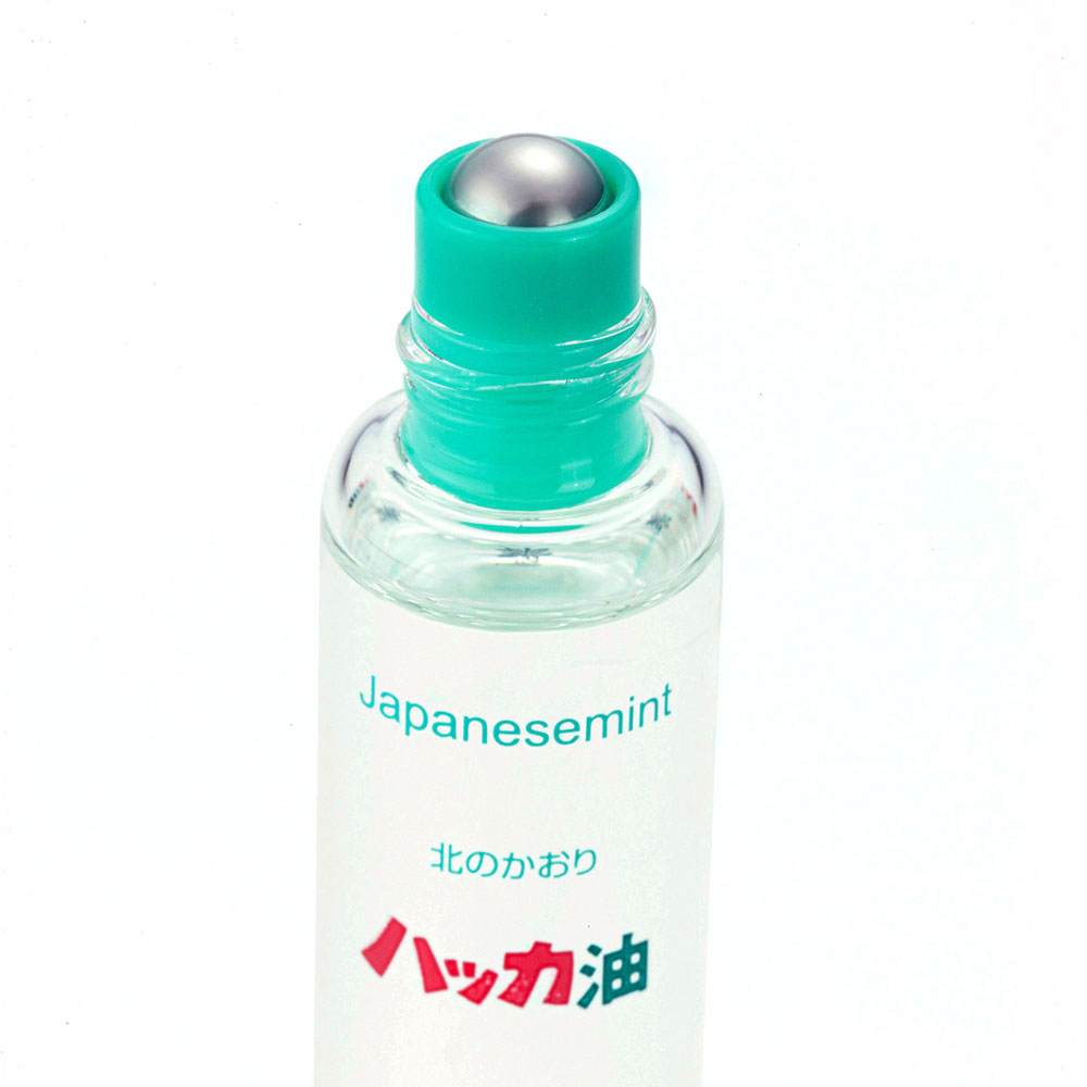 北見ハッカ通商　ハッカ油　ロールオン　10mL　本体（4985146001042）※パッケージ...