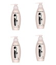 【送料込・まとめ買い×4】ユニリーバ MASUGU マッスグ ストレートスタイル トリートメント ポンプ 440g 本体×4点セット(4902111767291...
