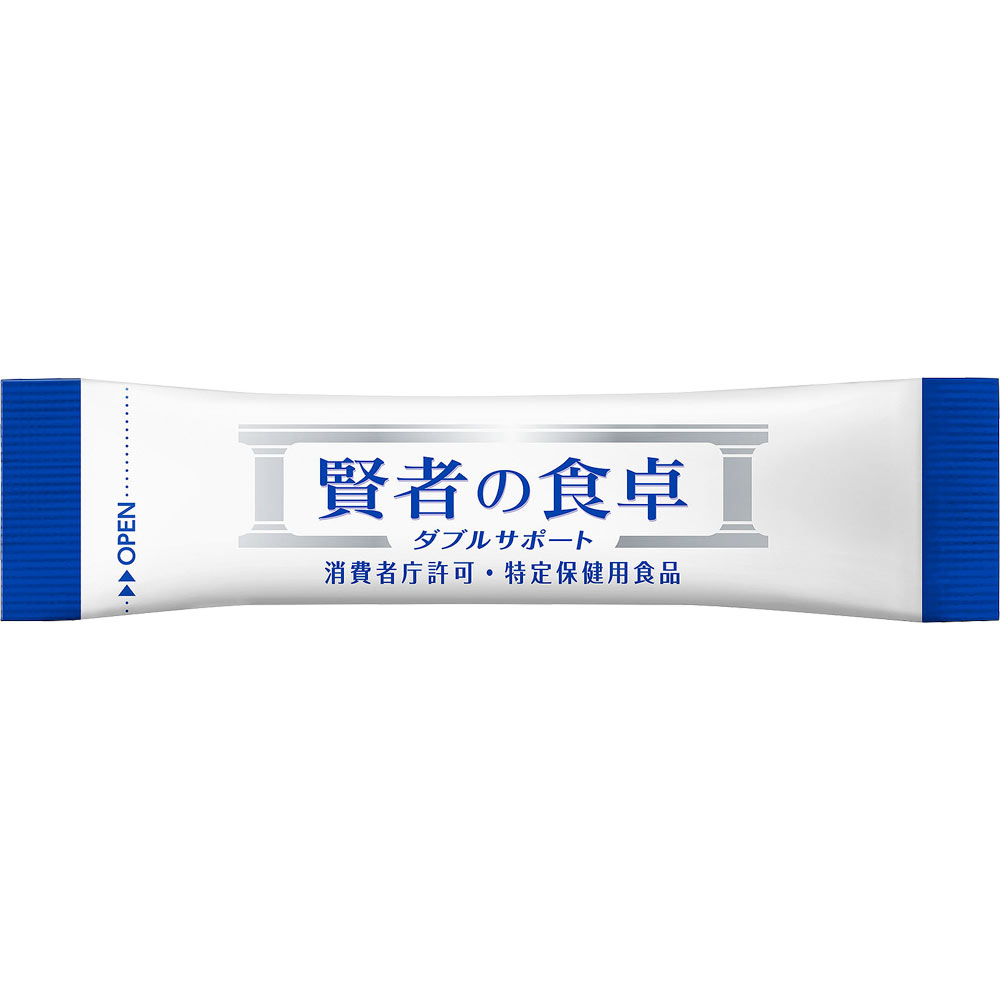 大塚製薬 賢者の食卓 ダブルサポート 6g×9包　スティックタイプ　特定保健用食品（トクホ）（4987035542018）※パッケージ変更の場合あり at-life-10482117 姫路流通センター サンプル画像2
