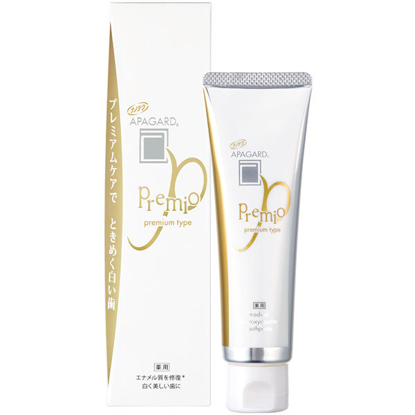 サンギ アパガード プレミオ 105g 薬用 美白ハミガキ（4987643122183）※パッケージ変更の場合あり