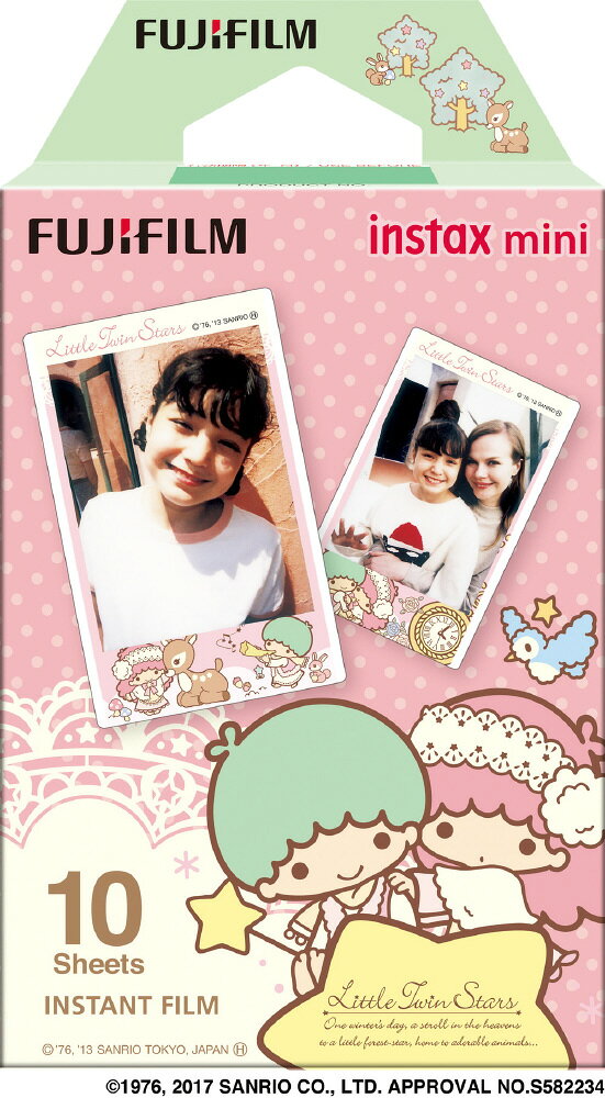 FUJIFILM (富士フィルム) チェキ用絵柄フィルム instax mini キキ＆ララ INSTAX MINI KIKILALA WW 1のサブ画像 2