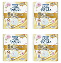 【送料込・まとめ買い×4】ユニ・チャーム ムーニー 母乳パッド ぜい沢プレミアム 102枚入×4点セ ...