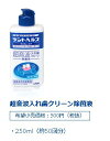 ライオン デントヘルス デンチャーケア 超音波入れ歯クリーン除菌液 250ml(約50回分)後残りしないすっきりミントの香り 超音波洗浄器専用(4903301254669)