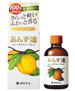 柳屋本店　柳屋 あんず油 60ml ( ヘアエッセンス 美容液 ) つけた瞬間ほのかに漂うあんずの香り（4903018202083）