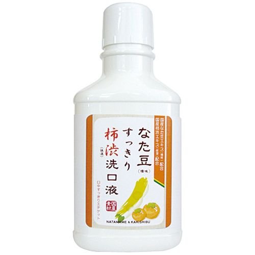 【送料込】【三和通商】なた豆 ( 矯味 ) すっきり柿渋 ( 保湿 ) 洗口液【500ML】×24点セット　まとめ買い特価！ケース販売 ( 4543268067768 )