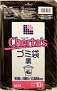 日本サニパック チェルタス 45L 10枚入り 中身が透けない黒色 ( ごみ袋 ) H−47 ( 4902393394475 )