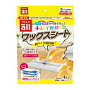 オールワックスシート 4枚入り　ワックス効果4ヶ月 10分で乾燥 ( 掃除　床　all ) ×5点セット ( 4903339984064 )