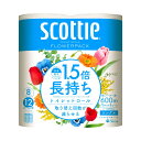 【令和・早い者勝ちセール】日本製紙クレシア スコッティ フラワーパック 1.5倍巻き シングル 8ロール